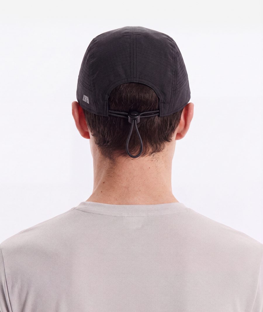 Hate cap on model — back