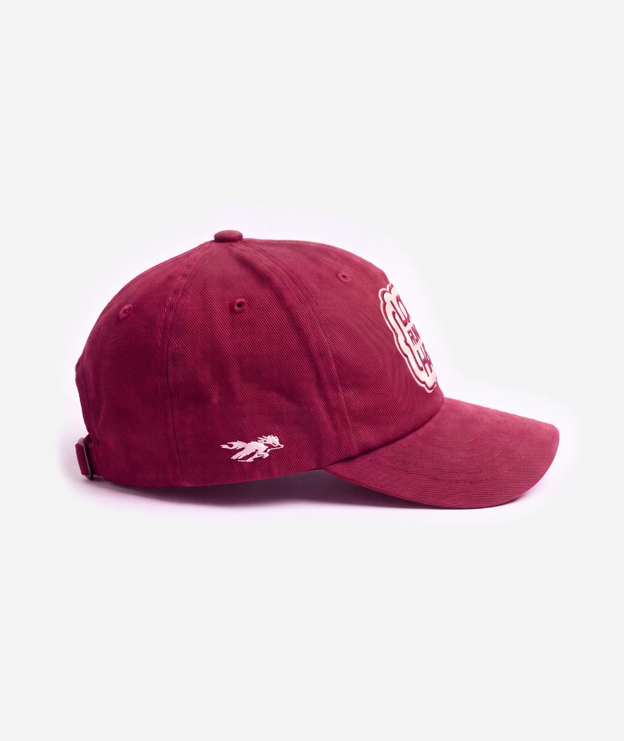 Running cap — side